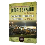 КАРТКИ Історія України ЗНО НМТ. Як вивчити основні поняття і терміни за три дні : Гісем О. Абетка. купити
