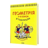 Геометрія в таблицях 7-11 класи. Авт: Бровченко О. Вид-во: Логос. купити