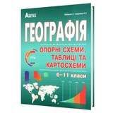Географія ЗНО. Опорні схеми, таблиці та картосхеми : Кобернік С., Коваленко Р. Видавництво Абетка.купити